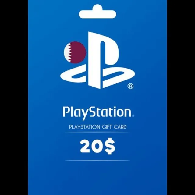 PlayStation Network Card 20 USD💰QAT💰PSN Key Катар🇶🇦