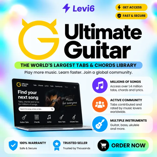 Ultimate Guitar Pro Account 1 месяца гарантии