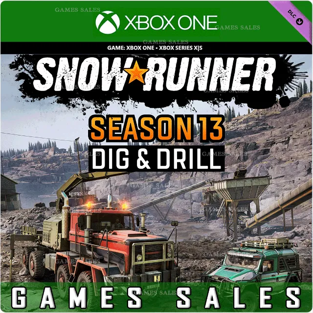 ✅❤️SNOWRUNNER - SEASON 13: DIG &amp; DRILL❤️XBOX🔑КЛЮЧ