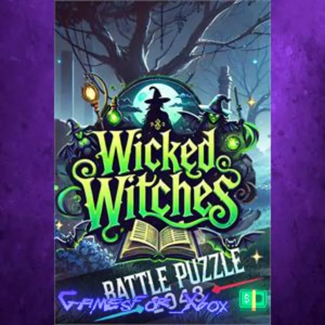 ☀️Battle Puzzle 2048 - Wicked Witches XBOX