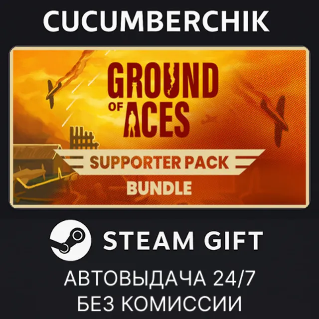 Ground of Aces - Supporter Bundle✅STEAM GIFT AUTO✅RU+МИР
