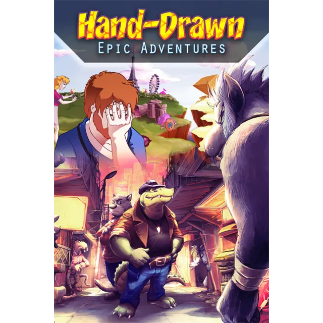 ✅ Hand-Drawn Epic Adventures Xbox One|X|S активация