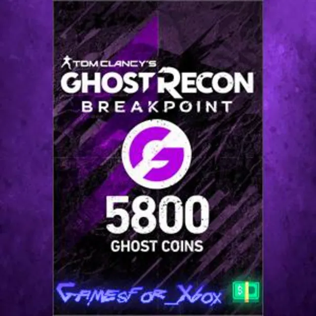 ☀️Ghost Recon Breakpoint 4800 +1000 Ghost Coins XBOX DLC