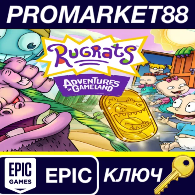 ⭐Rugrats: Adventures in Gameland Epic Games КЛЮЧ 🔑GLOB