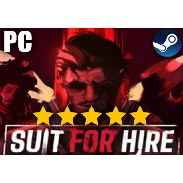 ・SUIT FOR HIRE (2025)・STEAM АККАУНТ + ИГРЫ・НА 90 ДНЕЙ
