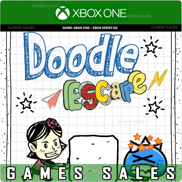 ✅❤️DOODLE ESCAPE❤️XBOX ONE|XS+PC🔑КЛЮЧ✅