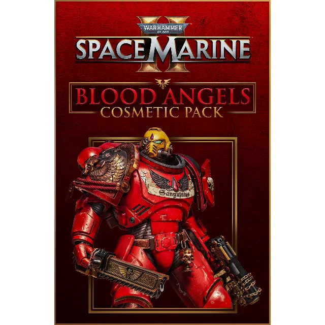 Warhammer 40000 Space Marine 2  Blood Angels Cosmetic P