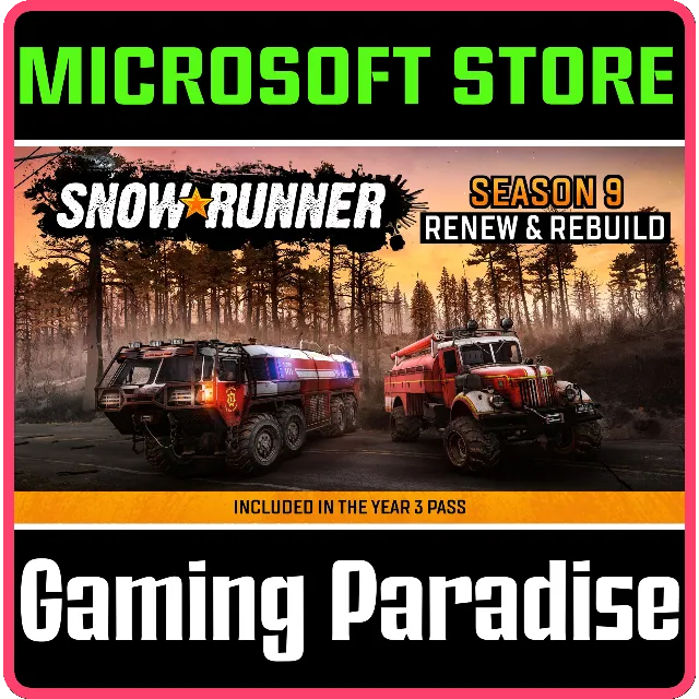SNOWRUNNER - SEASON 9: RENEW AND REBUILD (WINDOWS) PC (