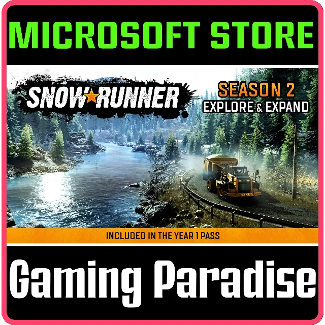 SNOWRUNNER - SEASON 2: EXPLORE &amp; EXPAND (WINDOWS 10) PC