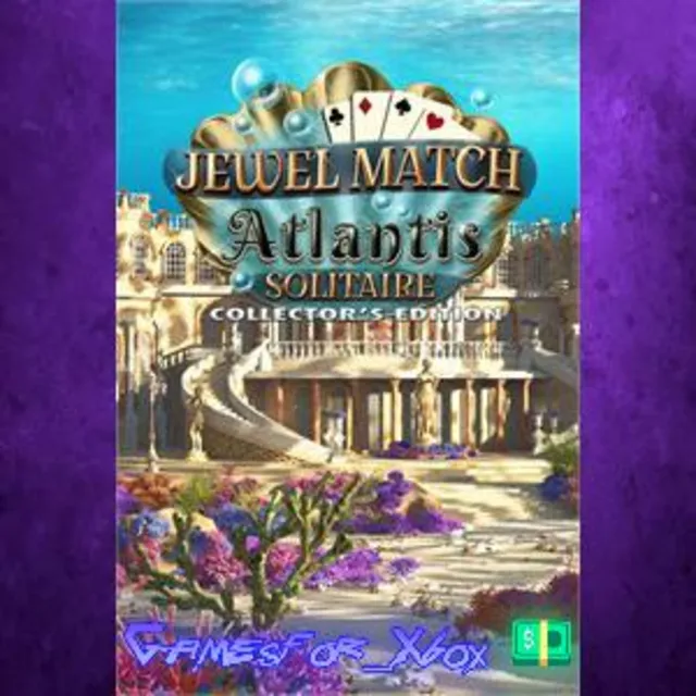☀️Jewel Match Atlantis Solitaire Collector’s Edition XBOX