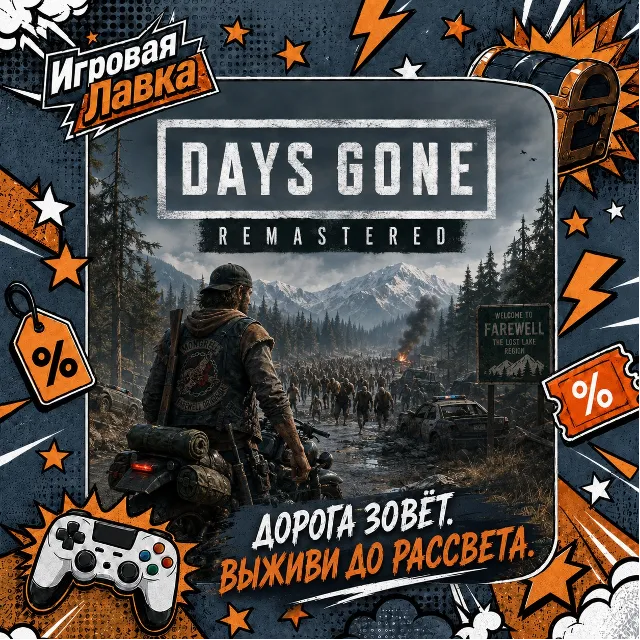 Days Gone Remastered | Playstation | PS5 | Выбор региона