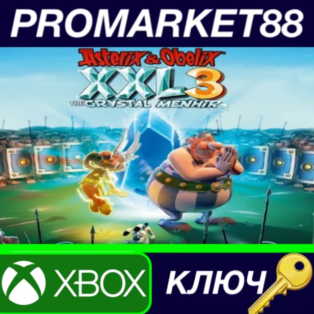 ⭐ Asterix &amp; Obelix XXL 3 - The Crystal Menhir EU XBOX O