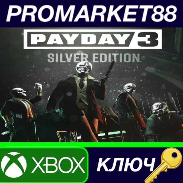 ⭐ PAYDAY 3 Silver Edition EU Xbox Series X|S / Windows