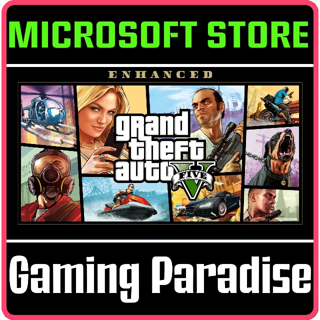 GRAND THEFT AUTO V ENHANCED PC (WINDOWS MICROSOFT STORE) КЛЮЧ/КОД