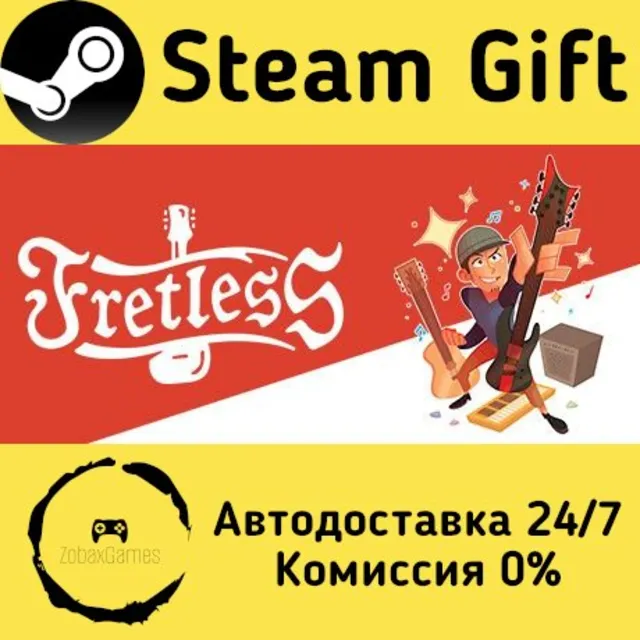 🚀 Fretless - The Wrath of Riffson 🤖 Steam Gift Россия ⚡ мгновенно