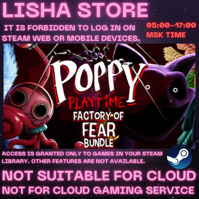 Poppy Playtime: Factory of Fear Chapter 1-5 FULL Оффлайн на 90 дней
