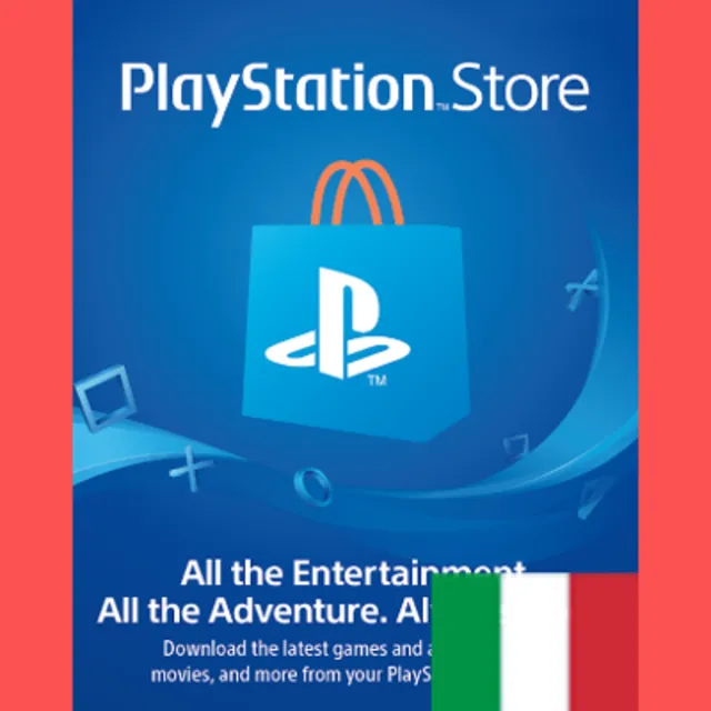 PLAYSTATION ПСН IT 20 EUR КАРТА ПОПОЛНЕНИЯ ИТАЛИЯ