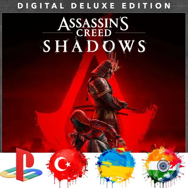 Assassins Creed Shadows Digital Deluxe Edition PS5/PS