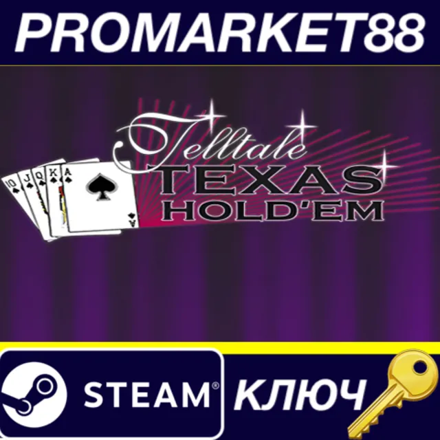 ⭐ Telltale Texas Hold ‘Em Steam КЛЮЧ 🔑 GLOBAL