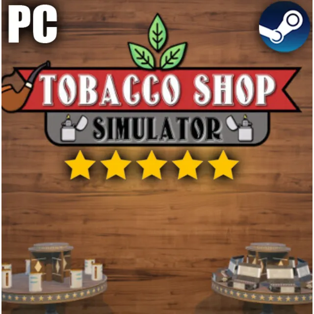 ・TOBACCO SHOP SIMULATOR (2025)・STEAM АККАУНТ + ИГРЫ・