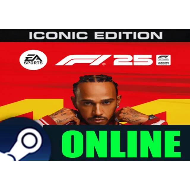 ・F1® 25: ИЗДАНИЕ ICONIC — ОНЛАЙН・STEAM・НА 3-30 ДНЕЙ