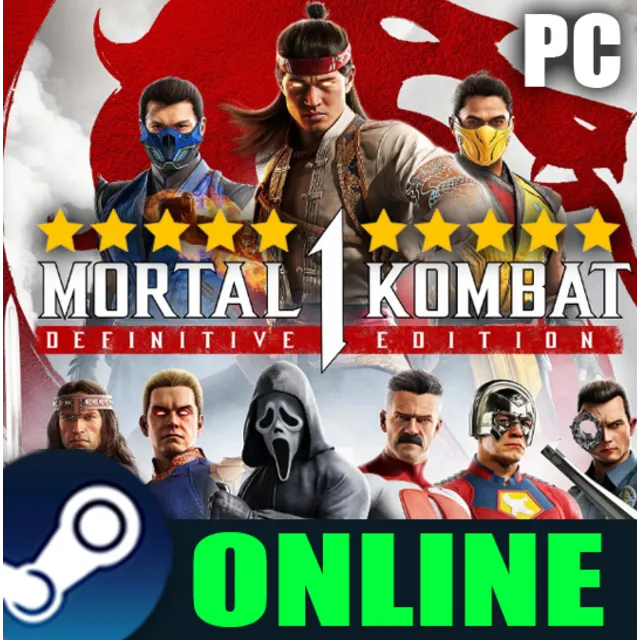 ・MORTAL KOMBAT 1・DEFINITIVE ED.・ОНЛАЙН・STEAM АККАУНТ・