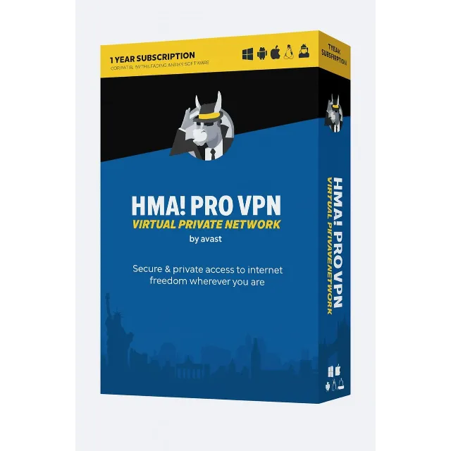 Hidemyass(HMA)VPN Безлимитное устройство на 1 год