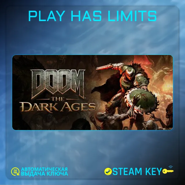 🔑DOOM: The Dark Ages КЛЮЧ STEAM РФ/CНГ