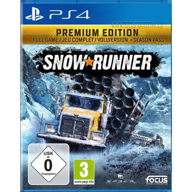 🎮SnowRunner +  3 ИГР  PS4 П3 - Онлайн ⚡