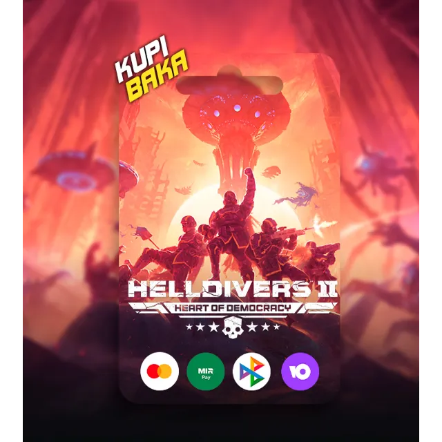 HELLDIVERS 2 • Выбор региона + Выбор версии • STEAM 0%