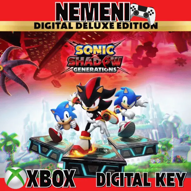SONIC X SHADOW GENERATIONS Digital Deluxe XBOX X/S КЛЮЧ