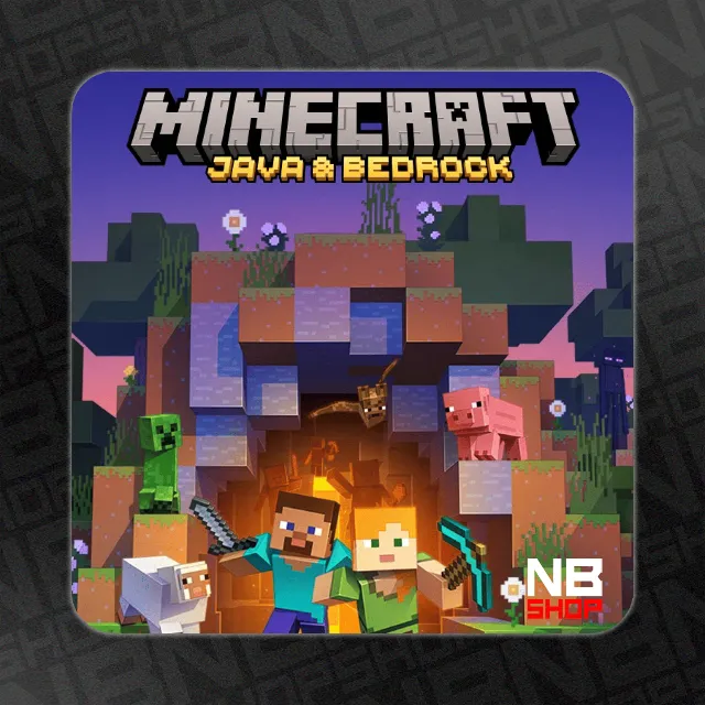 Ключ MINECRAFT Java &amp; Bedrock + DELUXE [Код для ПК]