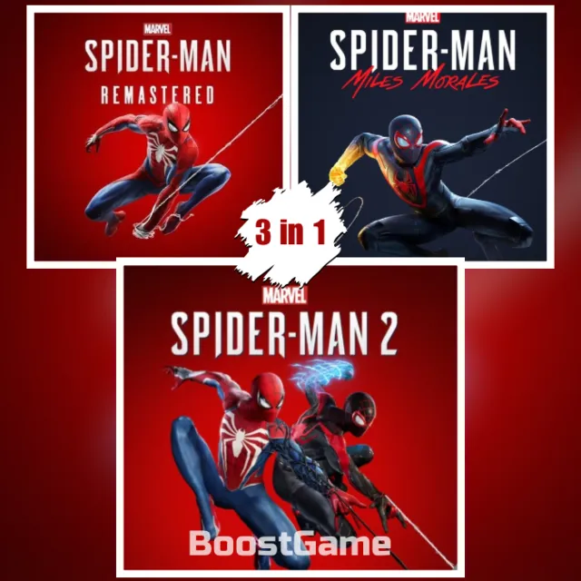 Marvel’s Spider-Man Remastered・3 ЧАСТИ・STEAM GLOBAL・
