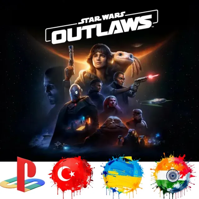 Star Wars Outlaws PS5/Турция/Украина/Индия/PS