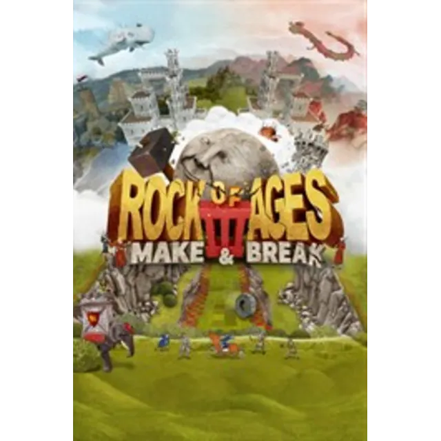 🎮✅🔥ROCK OF AGES 3: MAKE &amp; BREAK XBOX ONE / X|S🔑КЛЮЧ USA ЛИЦЕНЗИЯ🔥