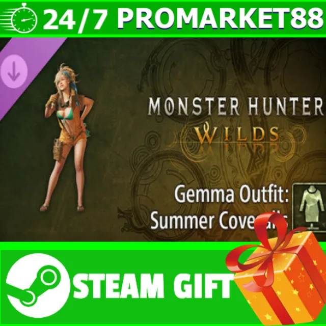 ️Monster Hunter Wilds - Gemma Outfit: Summer Coveralls