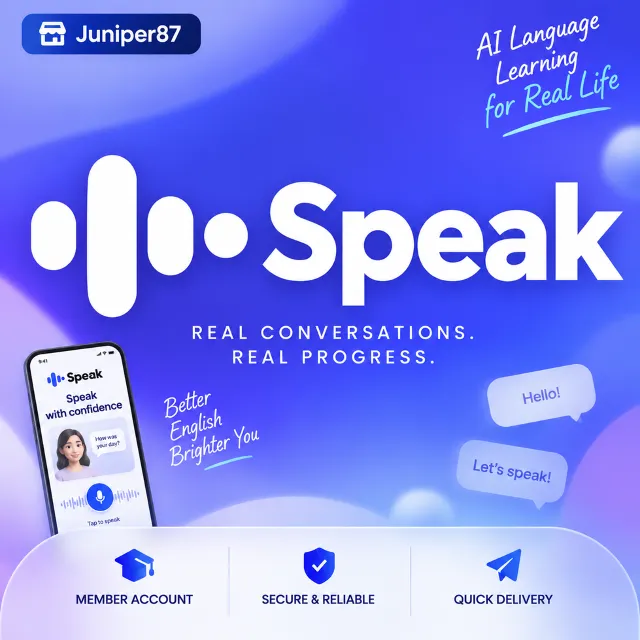 speak ai premium /plus ПОДПИСКА 1-12 месяцев/7 дней