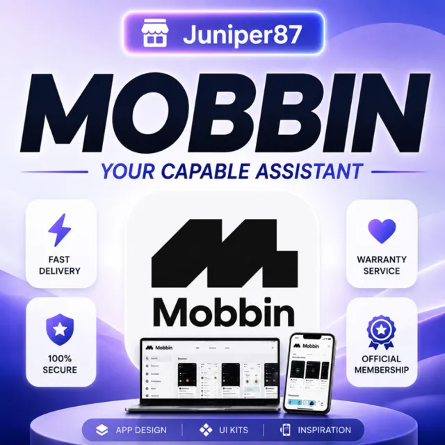Mobbin PRO в вашем аккаунте: подписка на 3 месяца