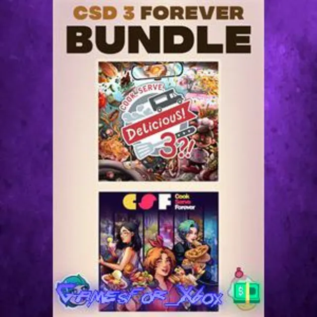 ☀️CSD 3 Forever Bundle! XBOX