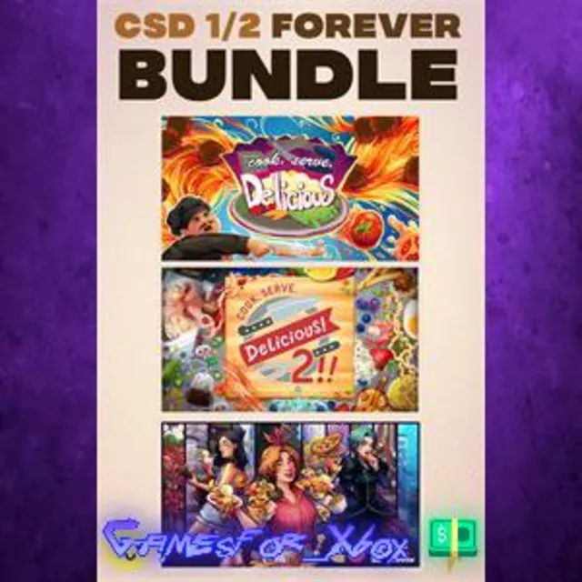 ☀️CSD 1/2 Forever Bundle! XBOX
