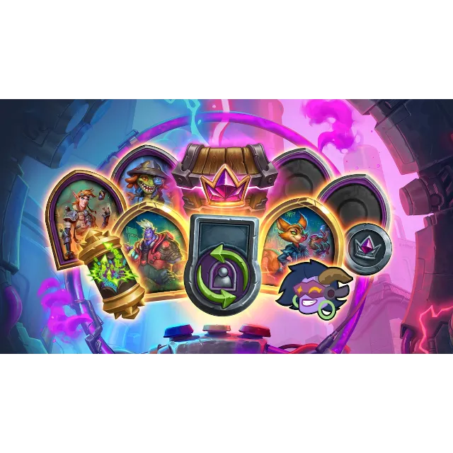 РФ + МИР Hearthstone💥Пропуск для полей сражений💥