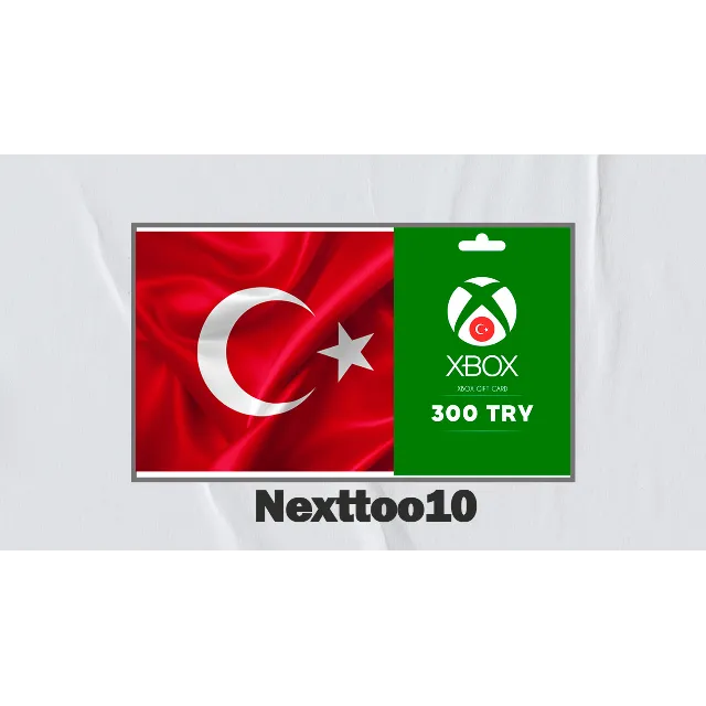 Подарочная карта Xbox Live на 300 турецких лир (Турция)