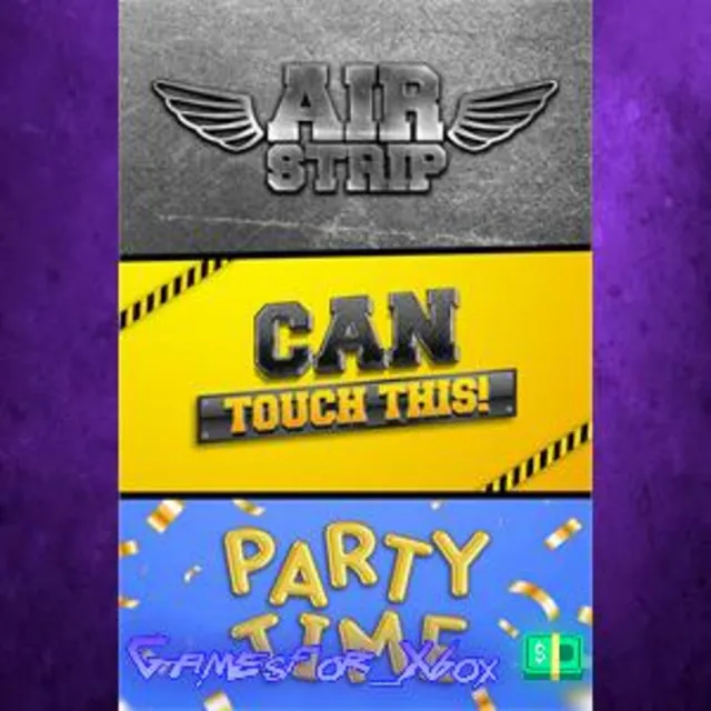 ☀️Airstrip DLC, Can Touch This DLC and Party Time DLC Bundle XBOX