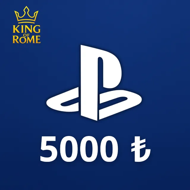 PlayStation Турция (5000 ₺) Подарочная карта | 24/7 Автодоставка
