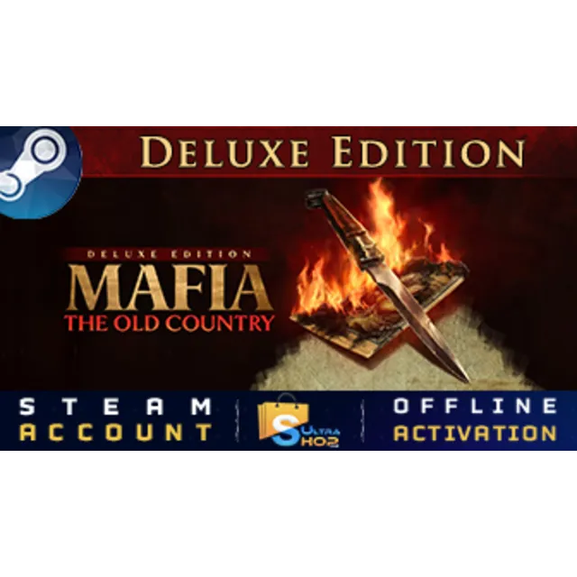 ⚡Mafia The Old Country Deluxe Edition + DLC Man of Honor - Steam Offline +14 Games🎁