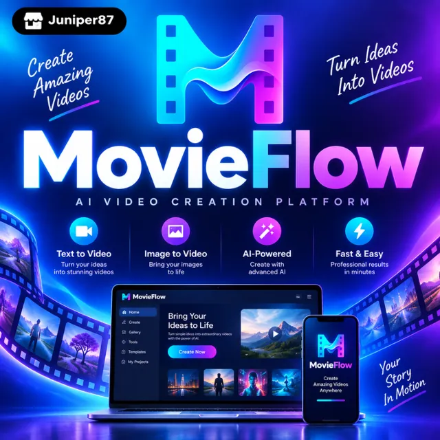 Подписка Movieflow Kickoff/Plus/Pro на 1 месяц
