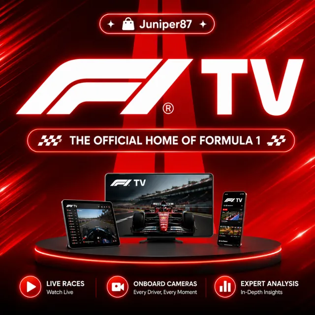 Подписка F1TV / F1 TV/ PRO на 1 МЕСЯЦ