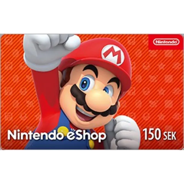 Nintendo Gift Card Швеция 750 SEK | SE регион | Мгновенно