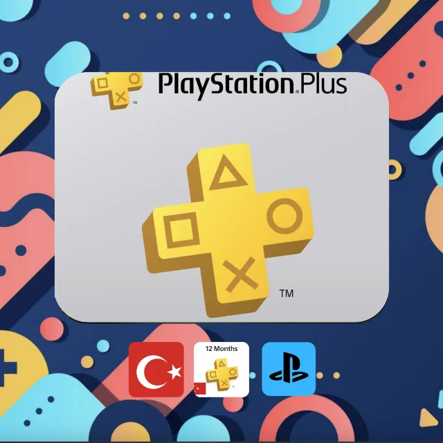 PlayStation Plus  12 Месяцев Турция PS4-5