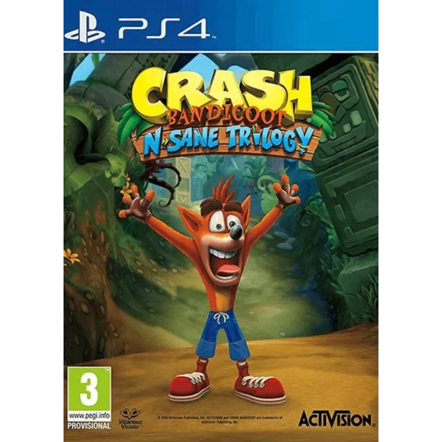 🎮 Crash Bandicoot N. Sane Trilogy PS4  Аренда 5 дней 🔰